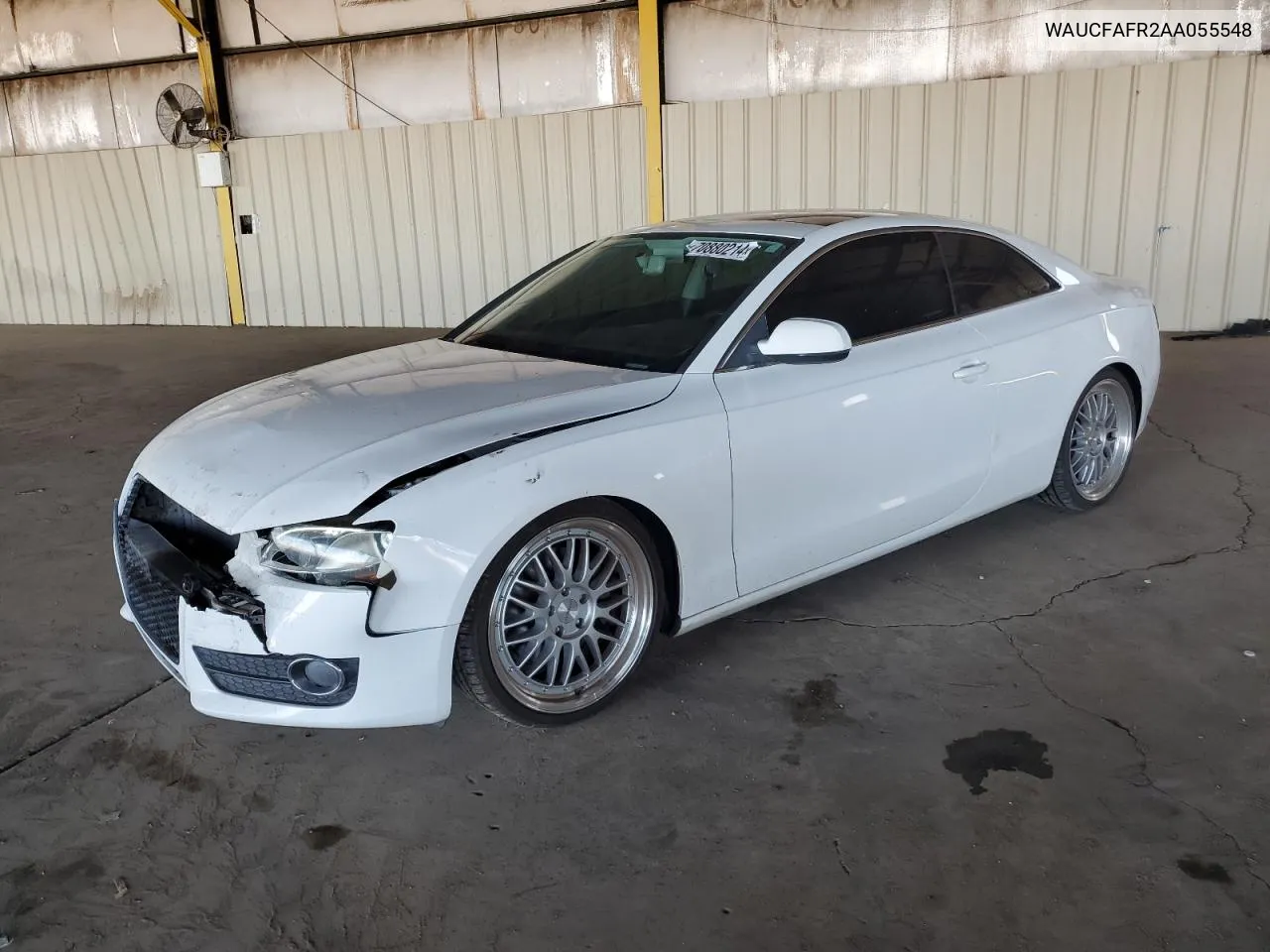 WAUCFAFR2AA055548 2010 Audi A5 Premium