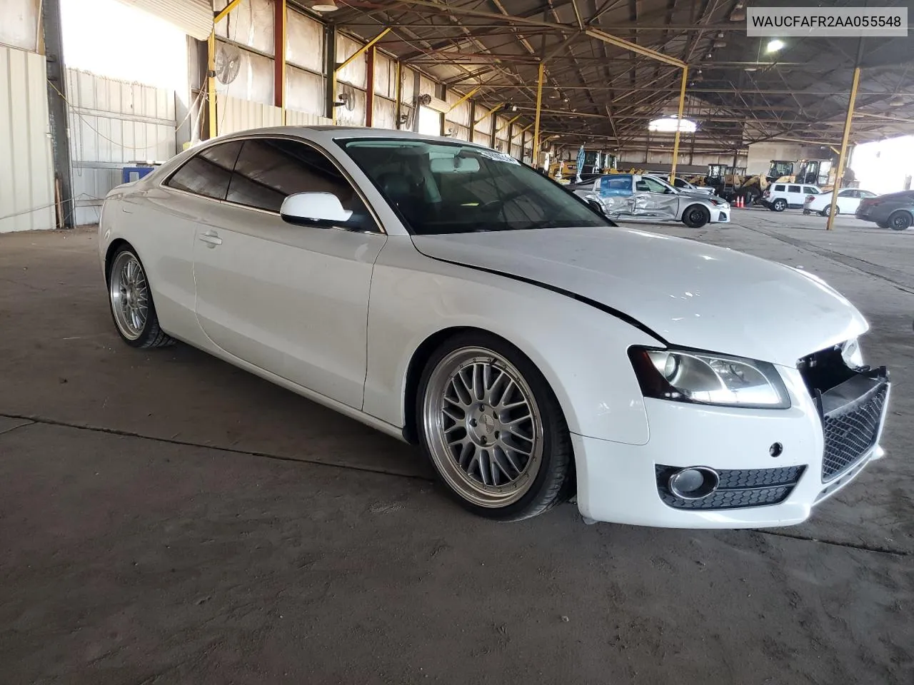 2010 Audi A5 Premium VIN: WAUCFAFR2AA055548 Lot: 70880214