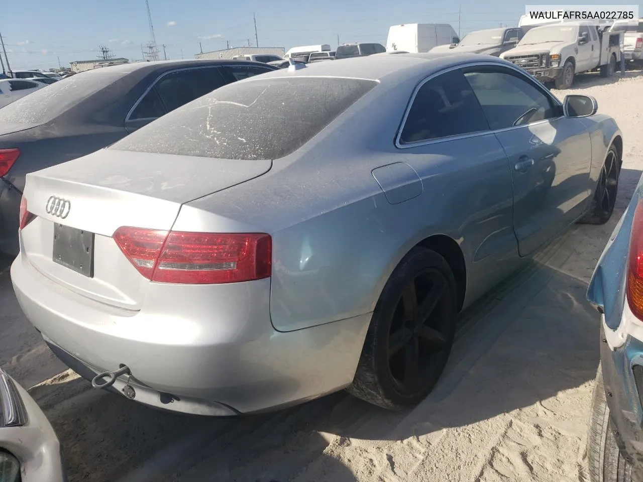 2010 Audi A5 Premium Plus VIN: WAULFAFR5AA022785 Lot: 71490354