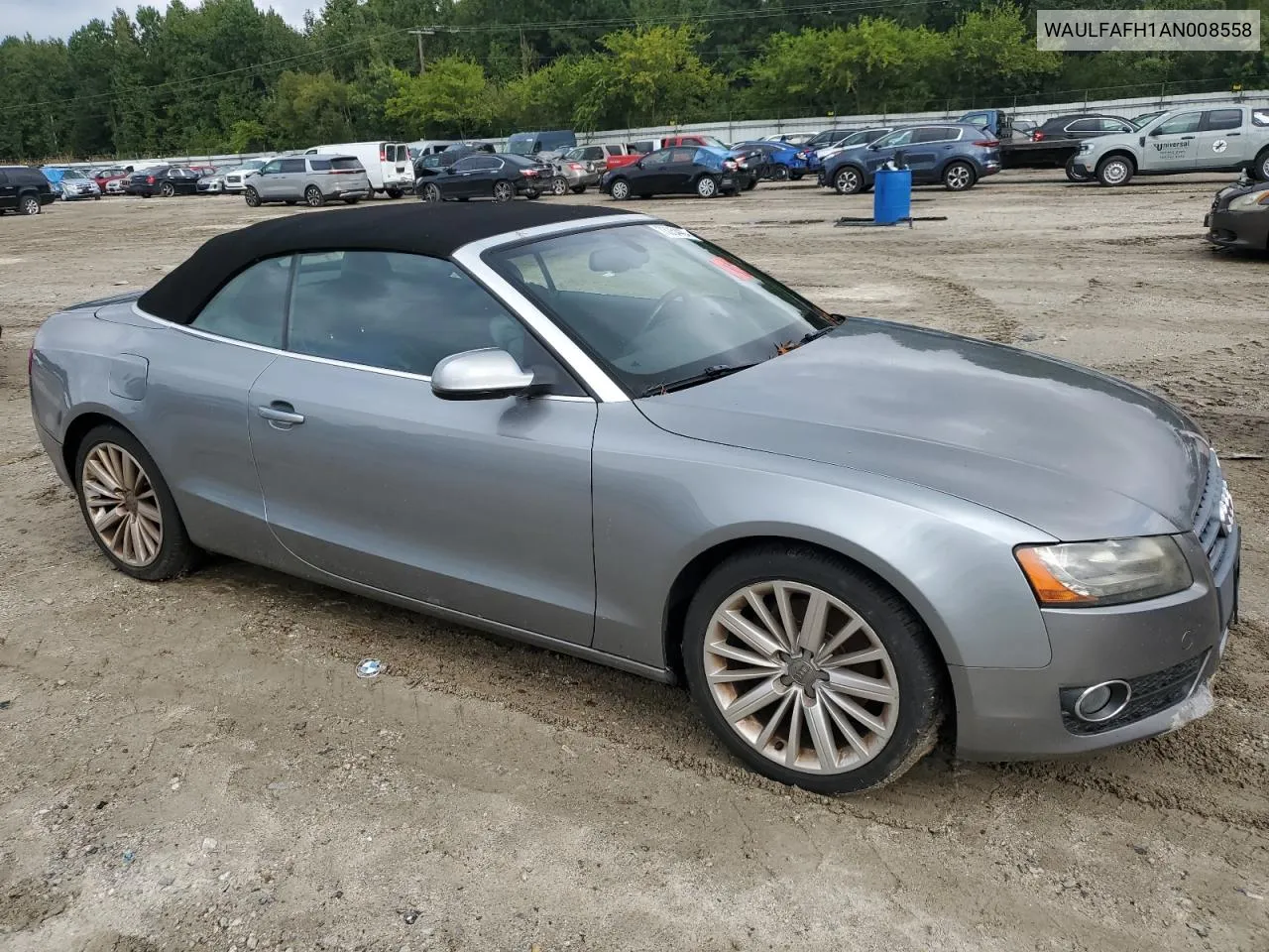 2010 Audi A5 Premium Plus VIN: WAULFAFH1AN008558 Lot: 73254404