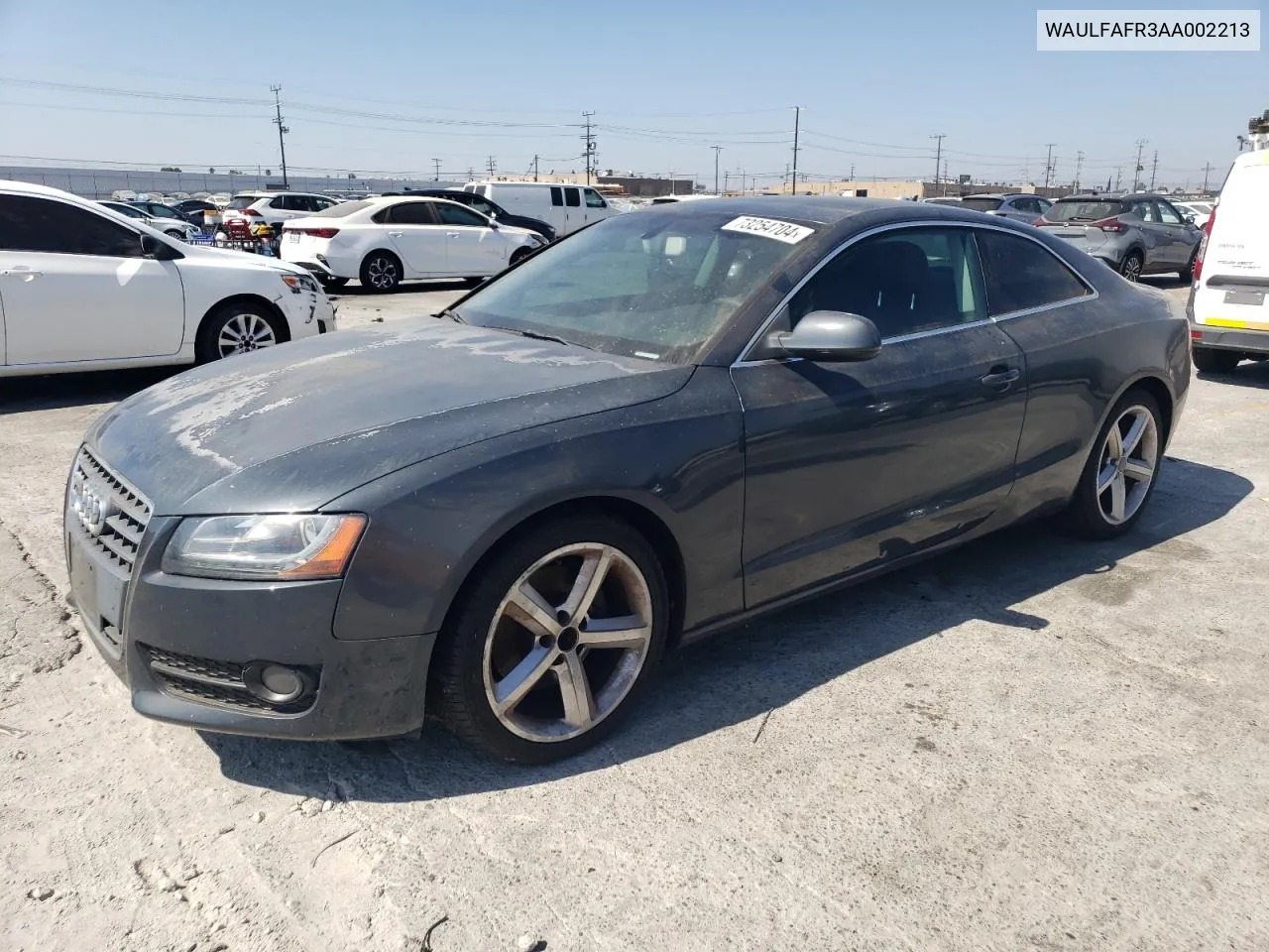 WAULFAFR3AA002213 2010 Audi A5 Premium Plus