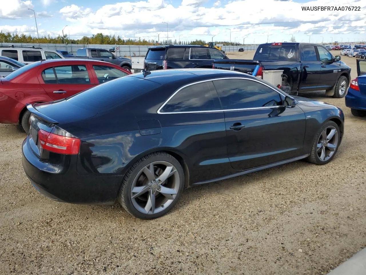 2010 Audi A5 Premium VIN: WAUSFBFR7AA076722 Lot: 73579024