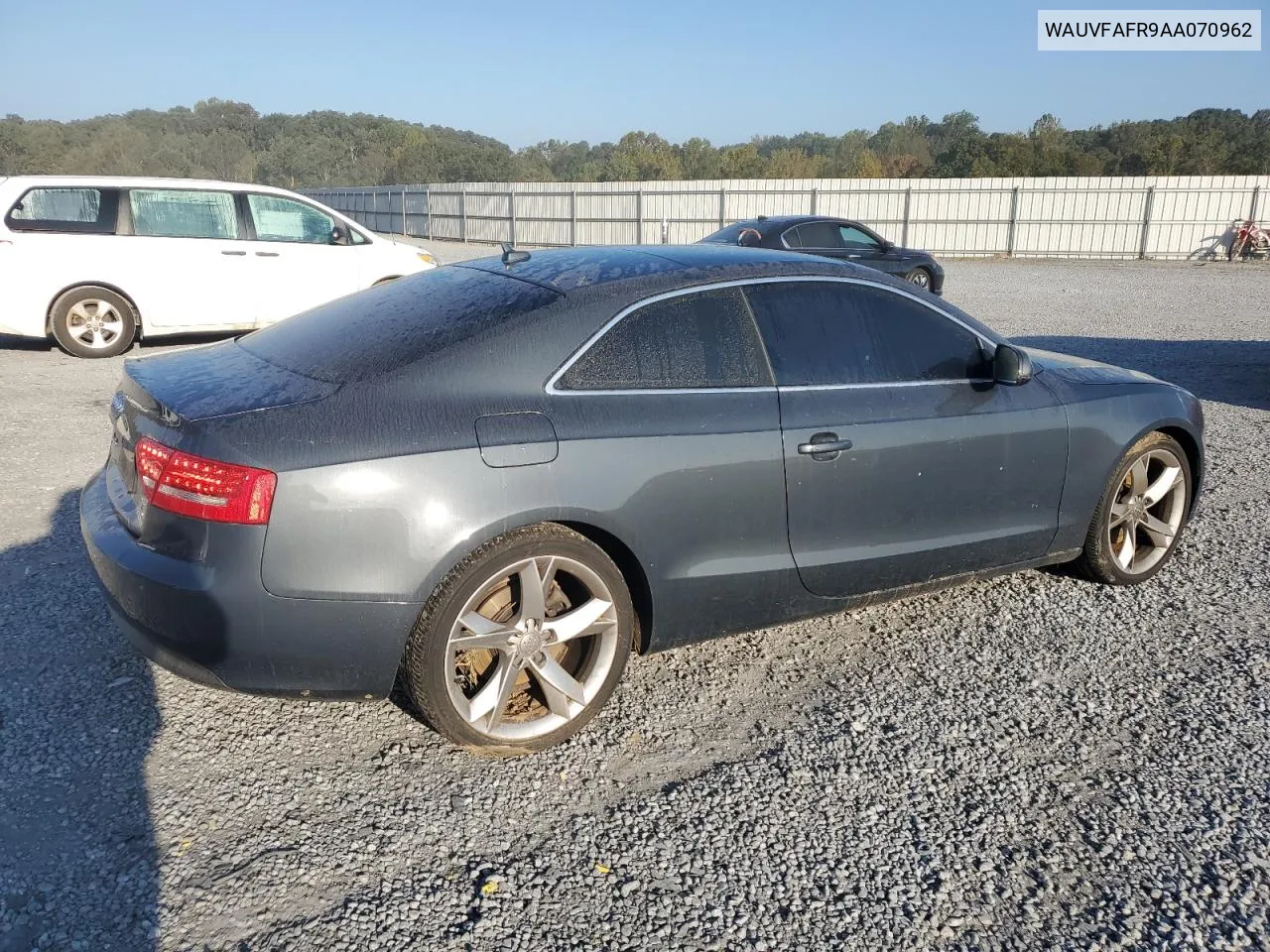 2010 Audi A5 Prestige VIN: WAUVFAFR9AA070962 Lot: 74615904