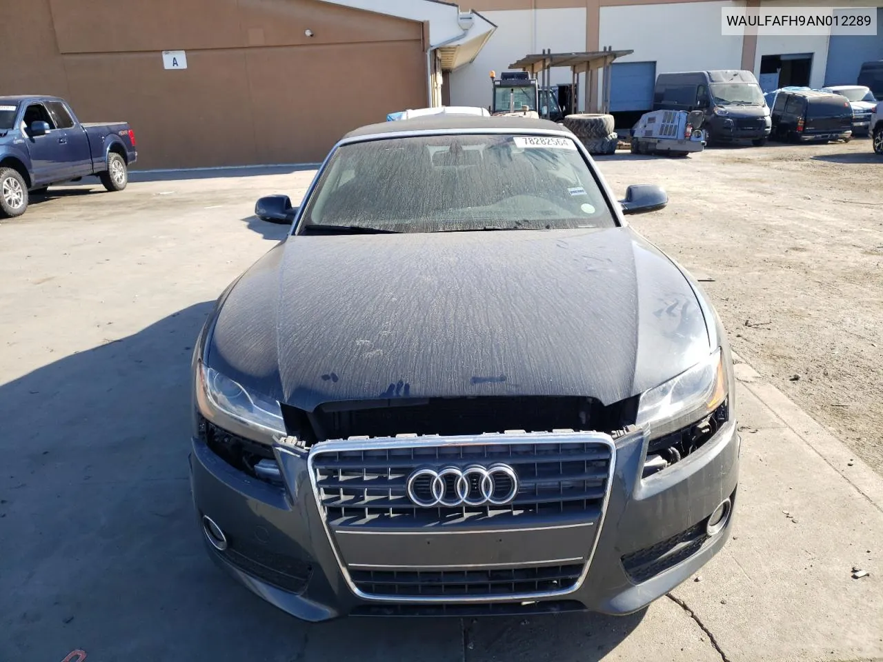 2010 Audi A5 Premium Plus VIN: WAULFAFH9AN012289 Lot: 78282564