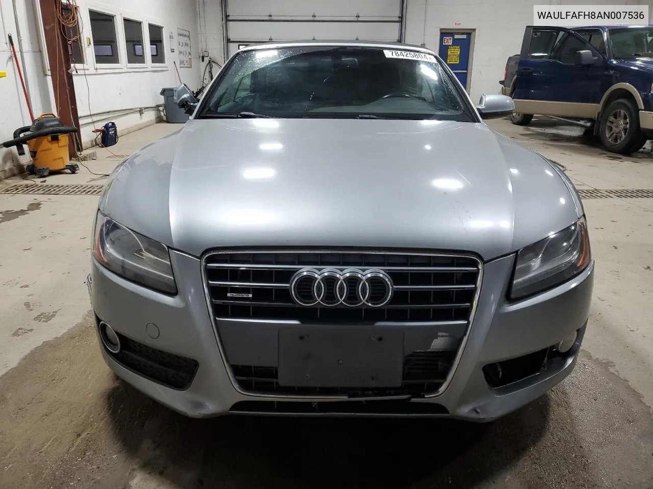 2010 Audi A5 Premium Plus VIN: WAULFAFH8AN007536 Lot: 78425804