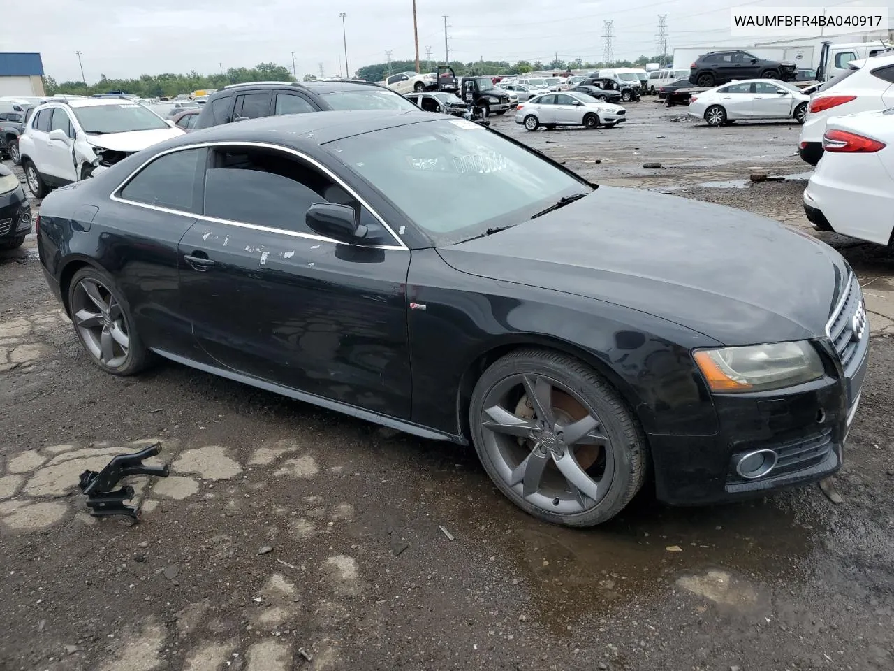 2011 Audi A5 Premium VIN: WAUMFBFR4BA040917 Lot: 67768654