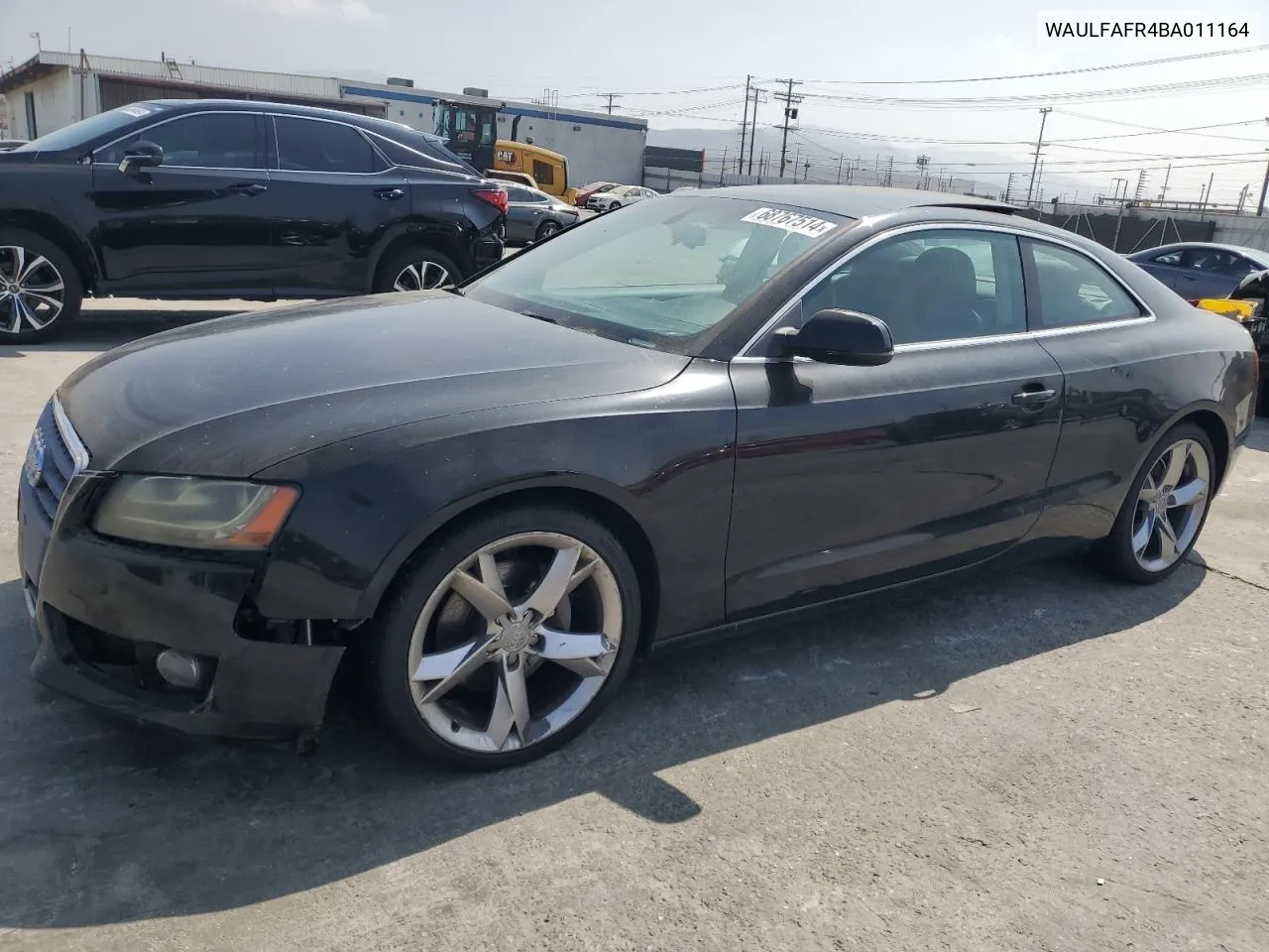 2011 Audi A5 Premium Plus VIN: WAULFAFR4BA011164 Lot: 68767514