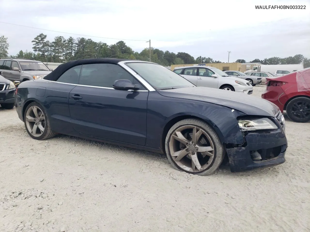 WAULFAFH0BN003322 2011 Audi A5 Premium Plus