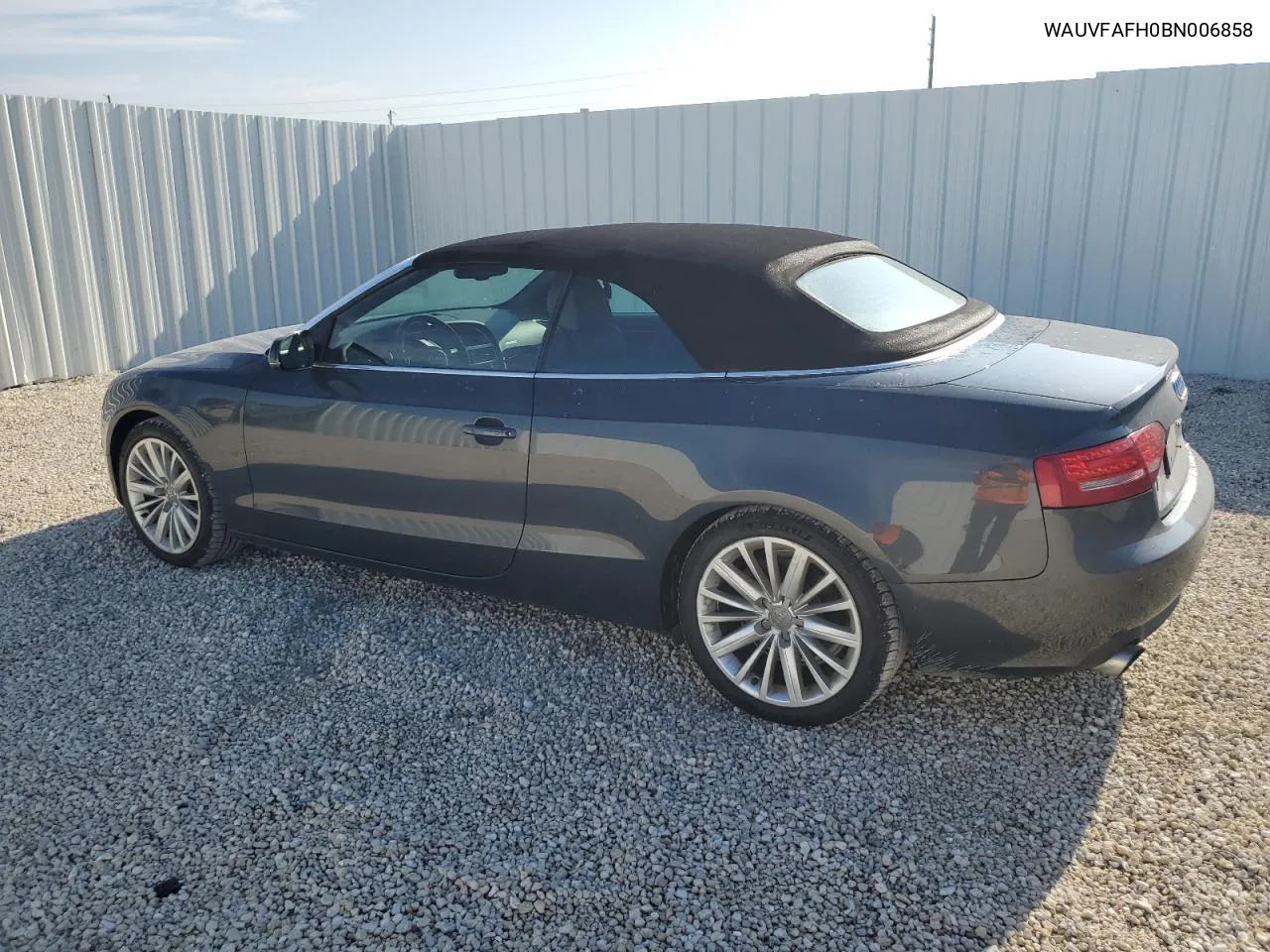 WAUVFAFH0BN006858 2011 Audi A5 Prestige