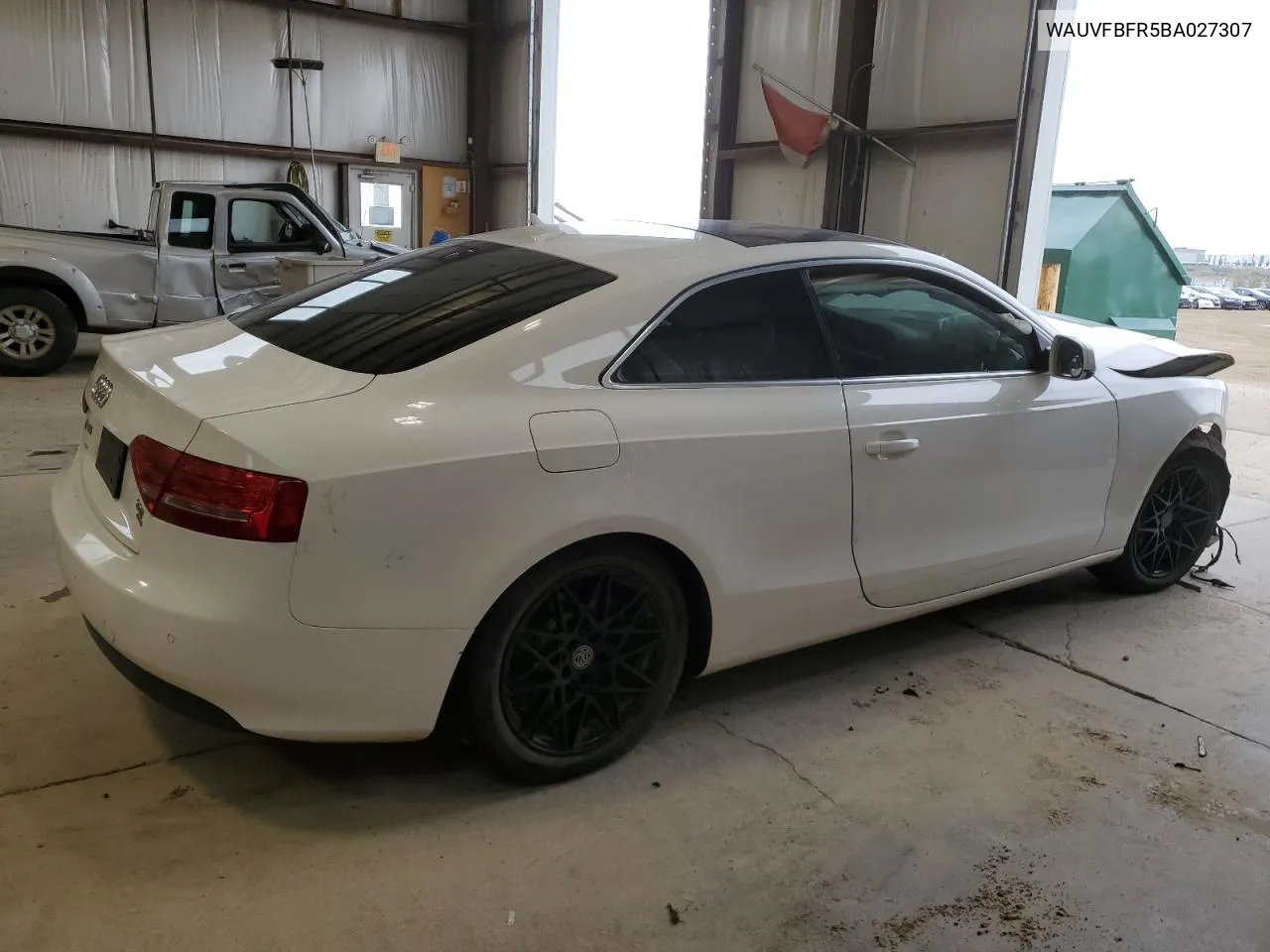 WAUVFBFR5BA027307 2011 Audi A5 Prestige