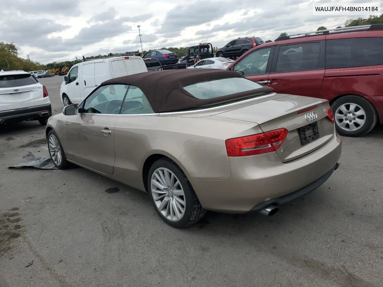 2011 Audi A5 Premium Plus VIN: WAUJFAFH4BN014184 Lot: 72683354