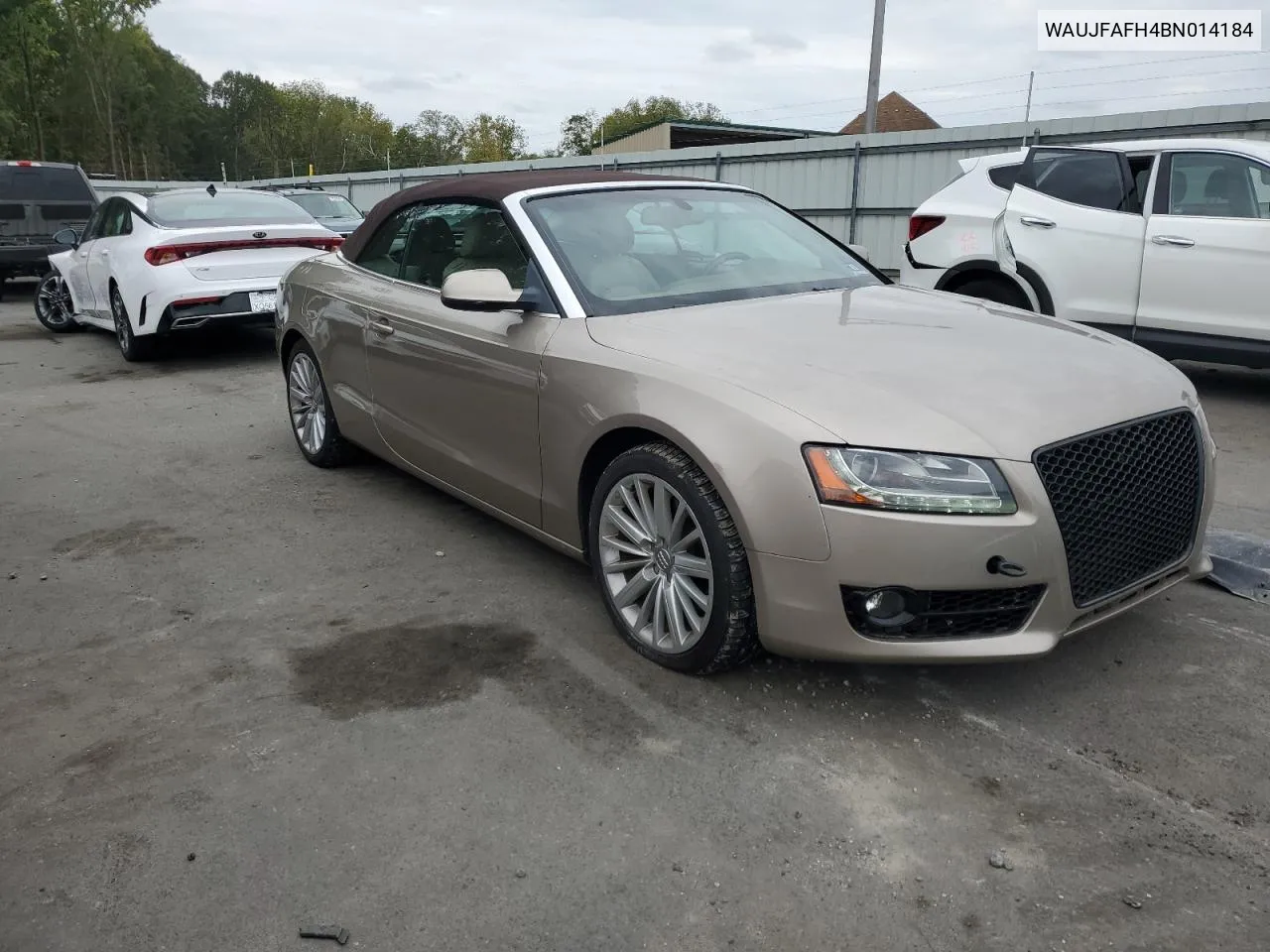 2011 Audi A5 Premium Plus VIN: WAUJFAFH4BN014184 Lot: 72683354