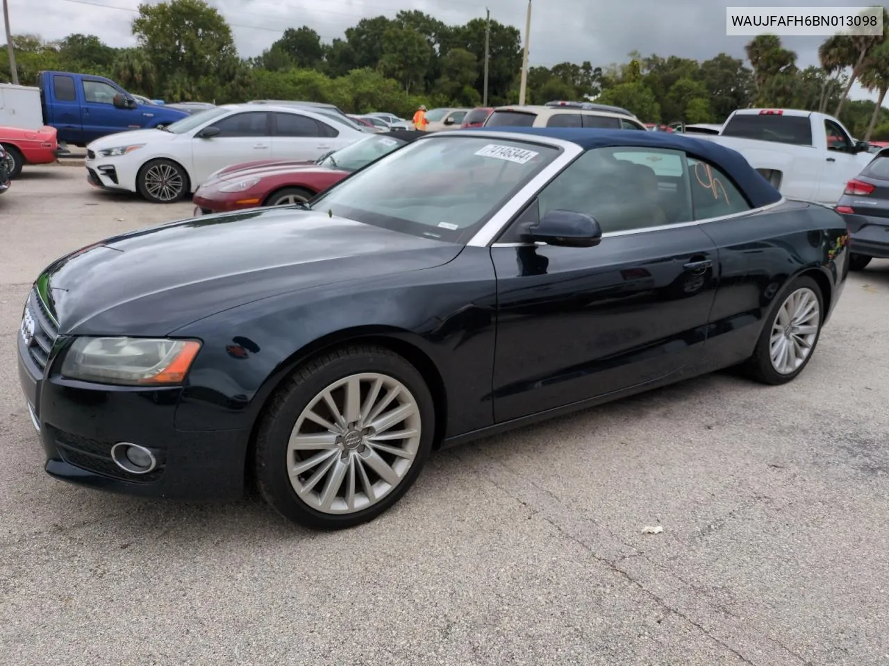 2011 Audi A5 Premium Plus VIN: WAUJFAFH6BN013098 Lot: 74146344