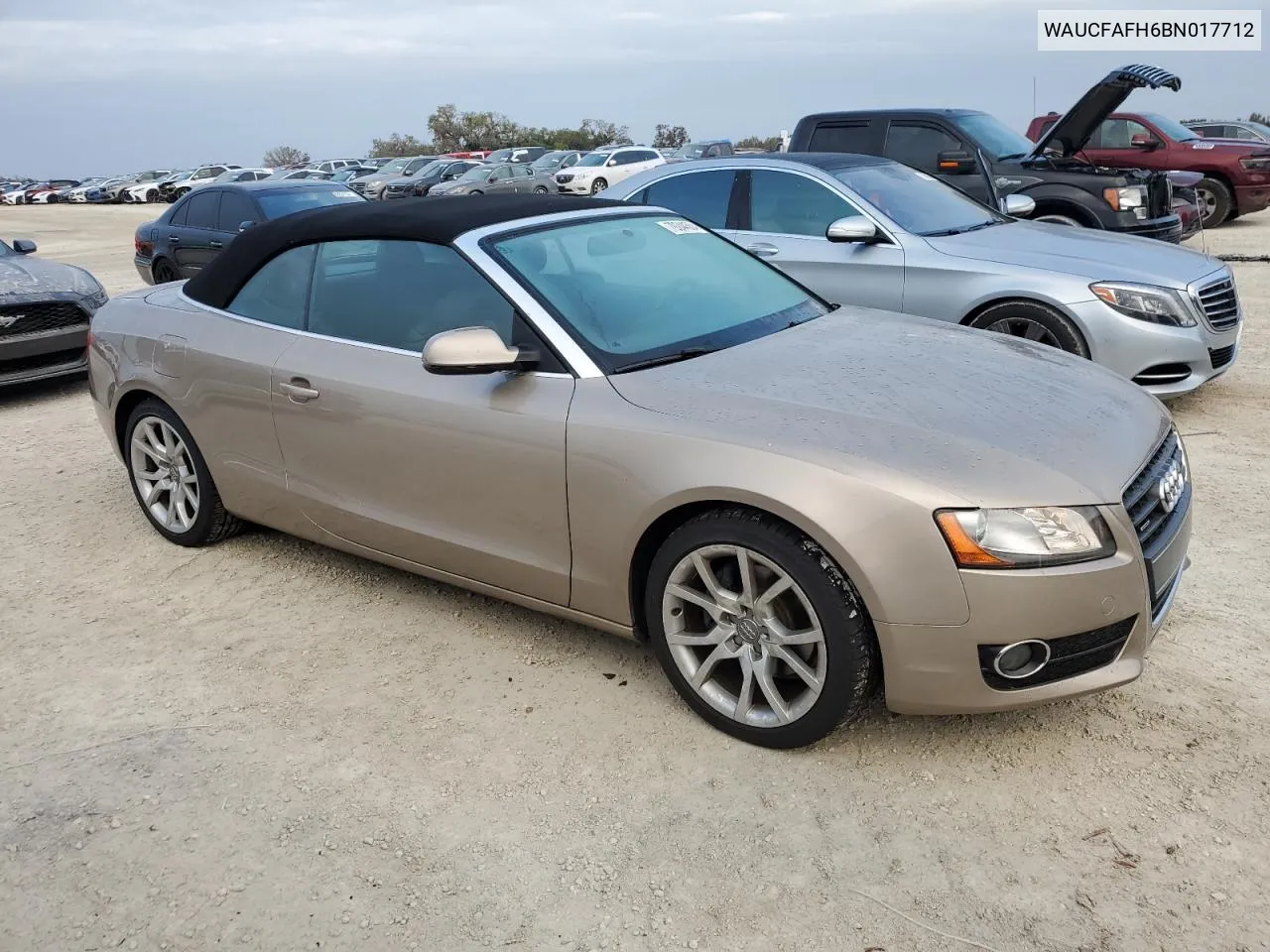 2011 Audi A5 Premium VIN: WAUCFAFH6BN017712 Lot: 79244504