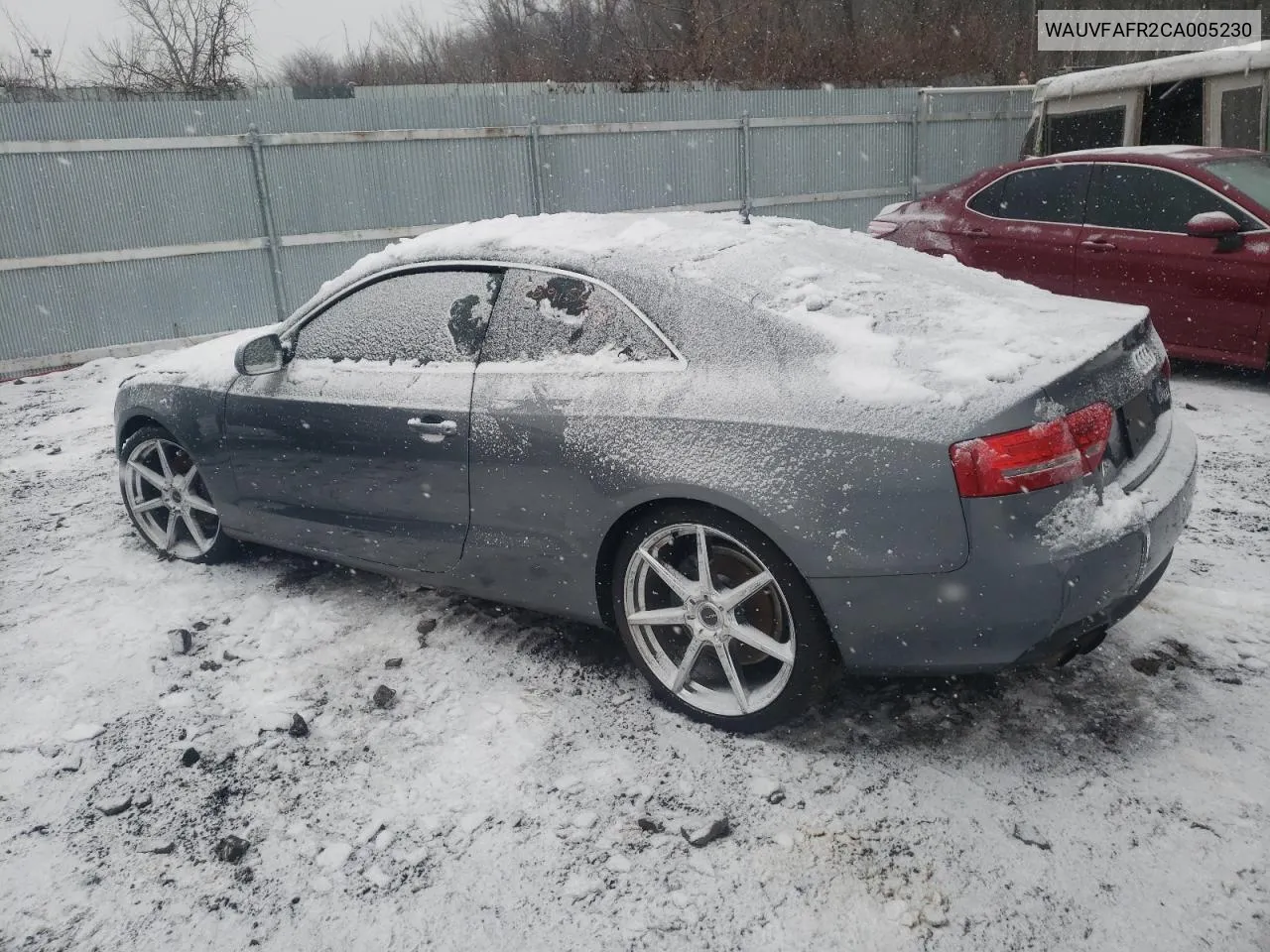 2012 Audi A5 Prestige VIN: WAUVFAFR2CA005230 Lot: 38915544