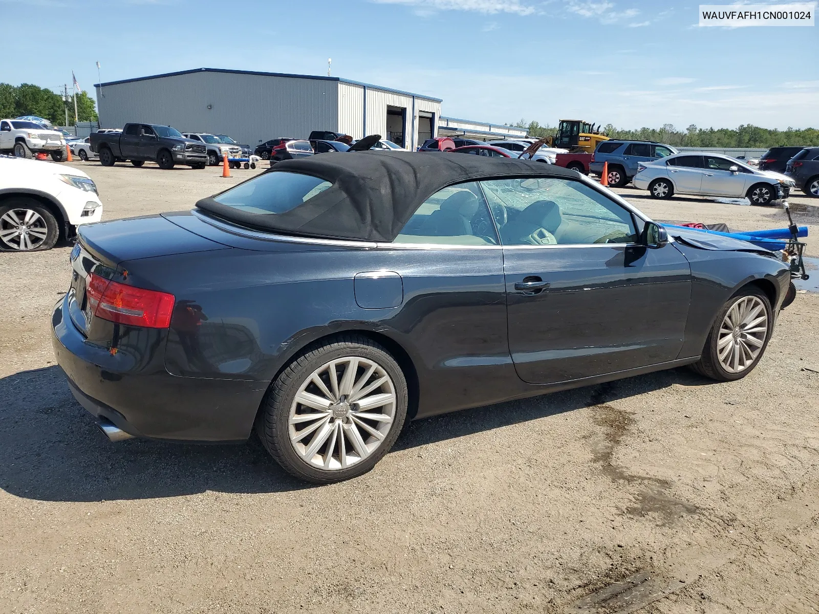 2012 Audi A5 Prestige VIN: WAUVFAFH1CN001024 Lot: 63651624