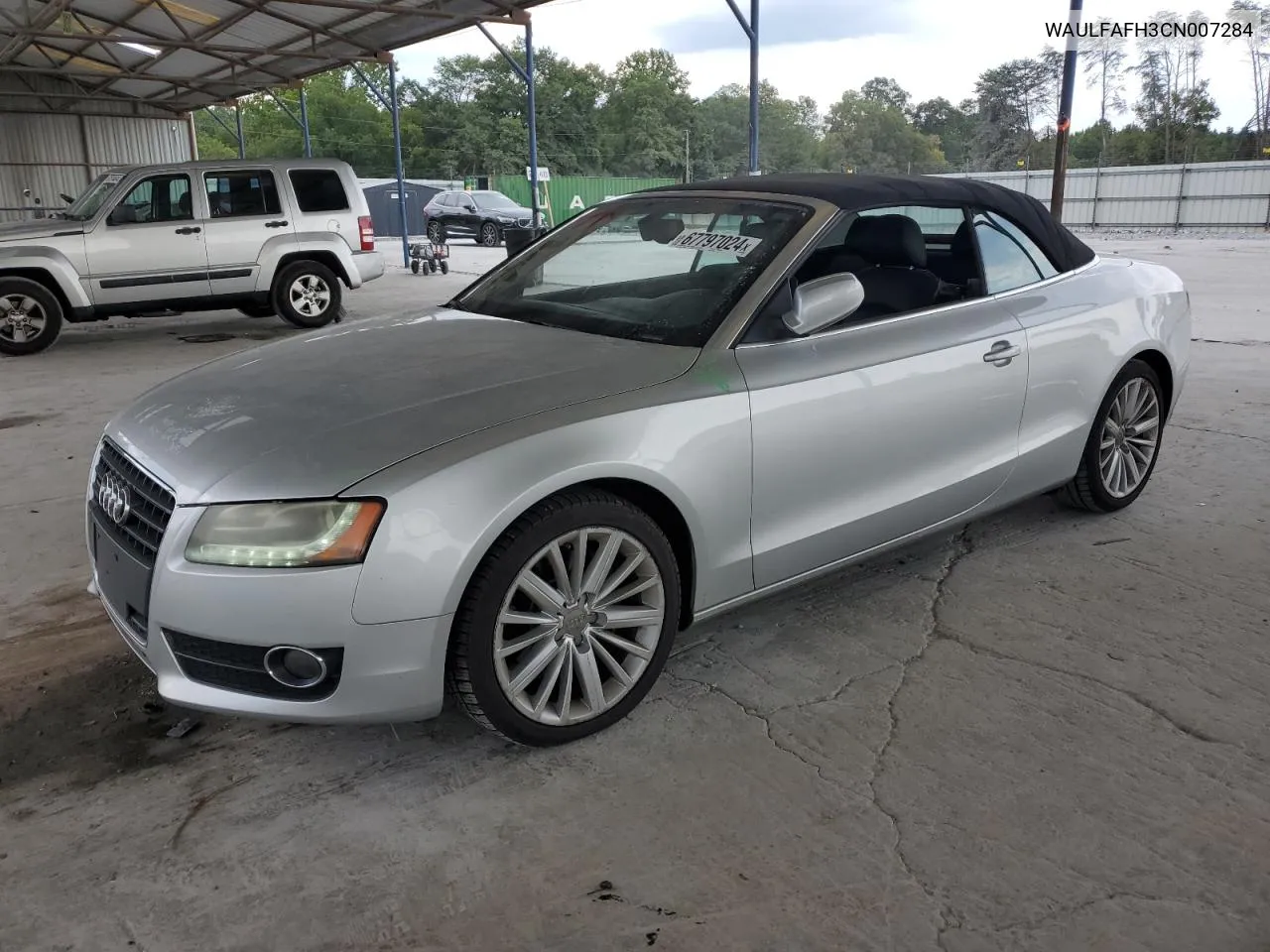 WAULFAFH3CN007284 2012 Audi A5 Premium Plus