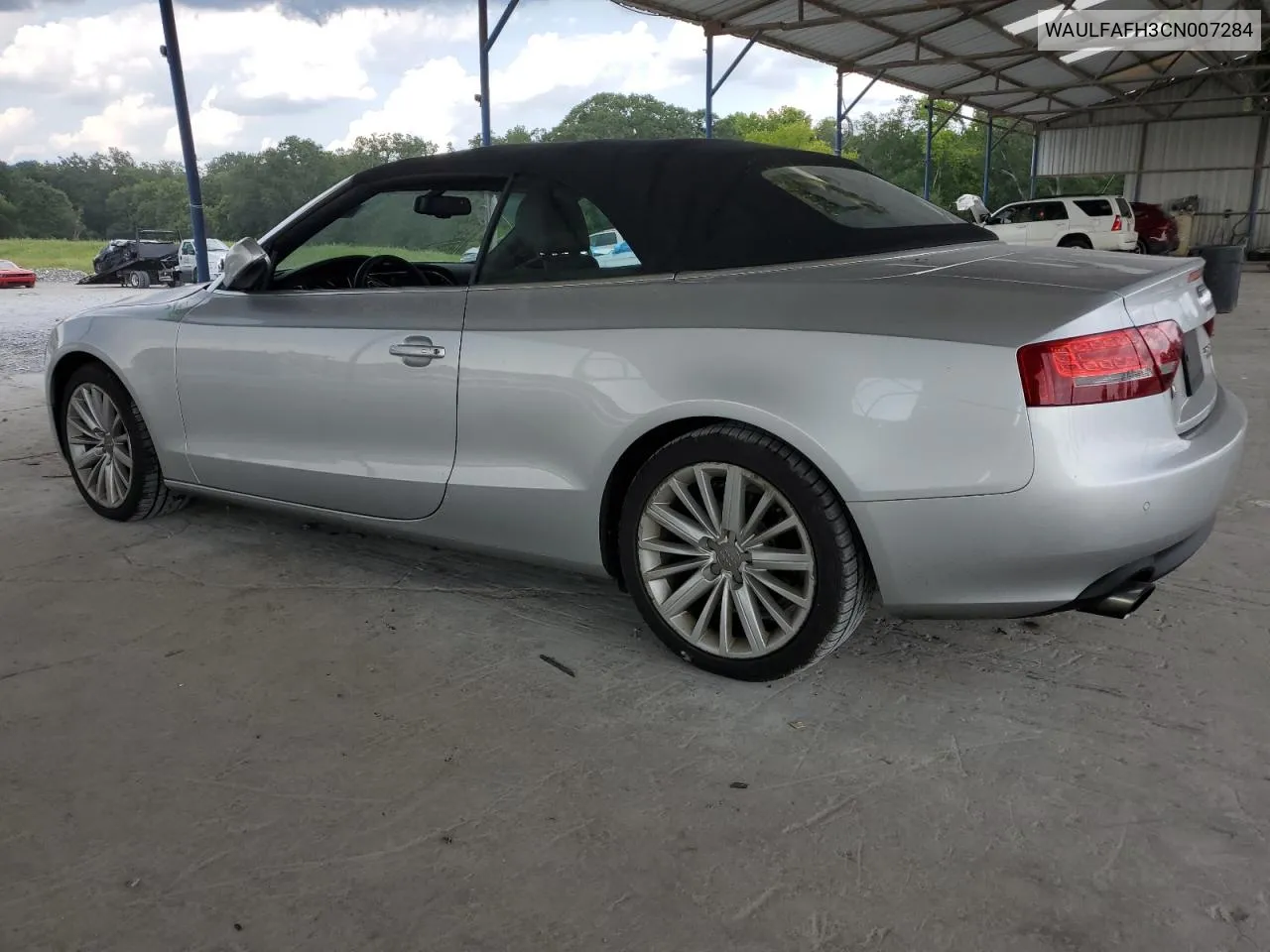 2012 Audi A5 Premium Plus VIN: WAULFAFH3CN007284 Lot: 67797024