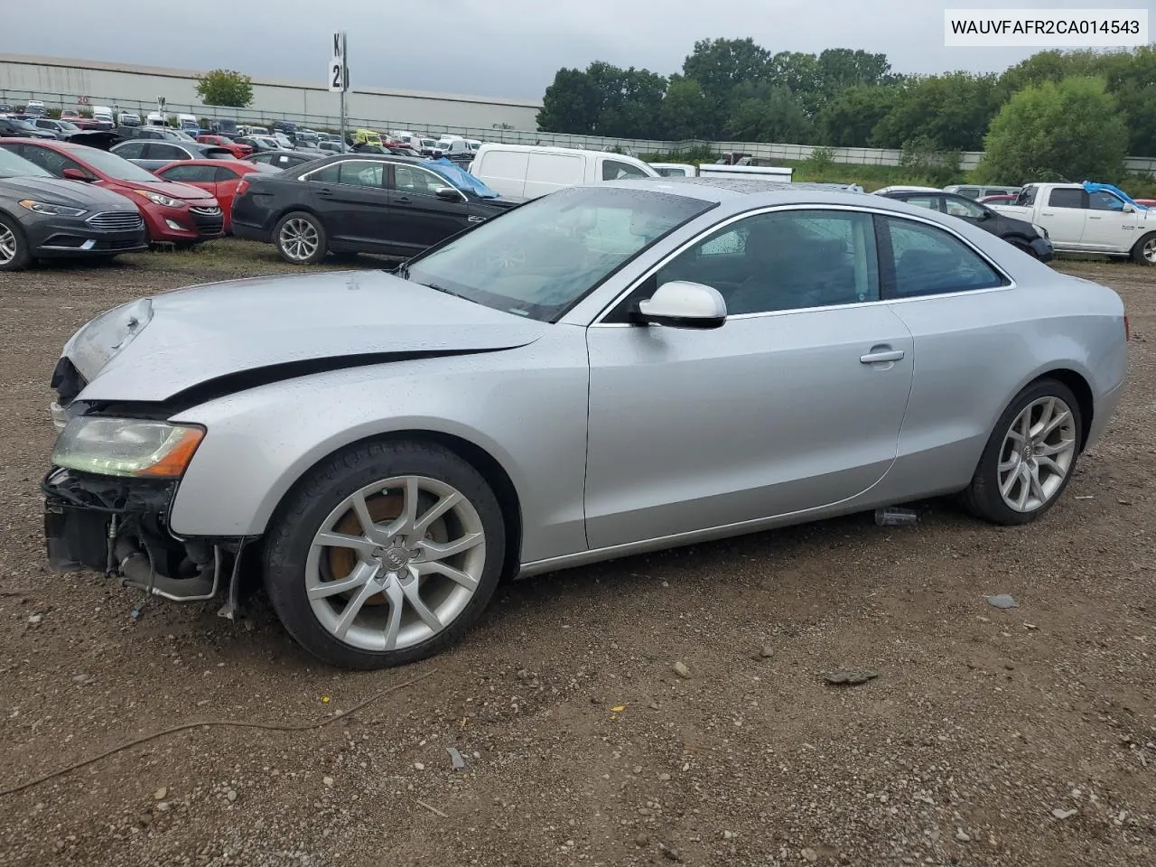 2012 Audi A5 Prestige VIN: WAUVFAFR2CA014543 Lot: 69181764