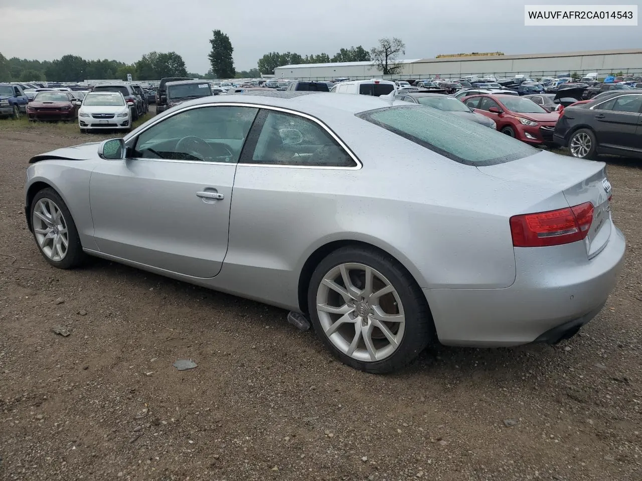 2012 Audi A5 Prestige VIN: WAUVFAFR2CA014543 Lot: 69181764