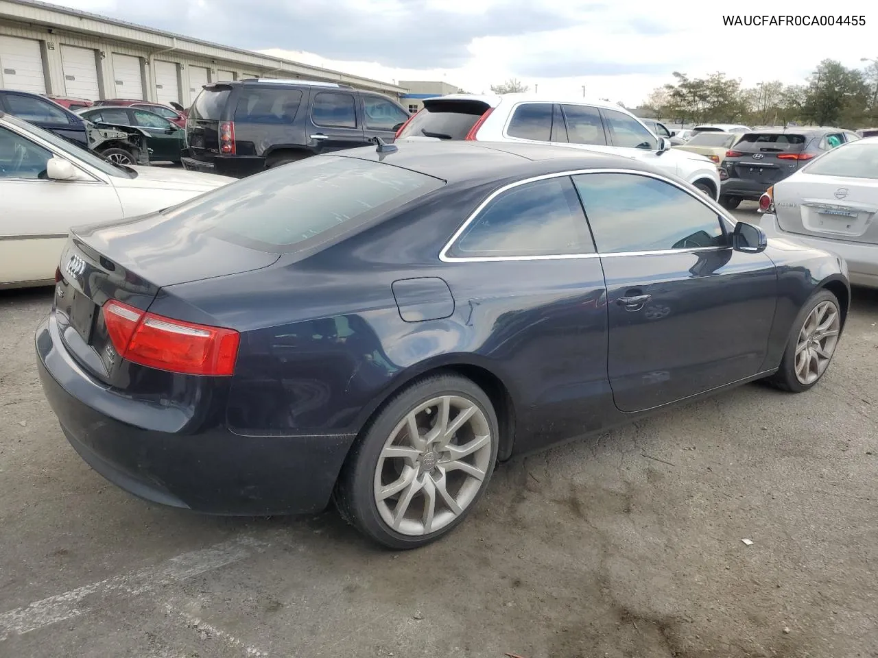 2012 Audi A5 Premium VIN: WAUCFAFR0CA004455 Lot: 70403844