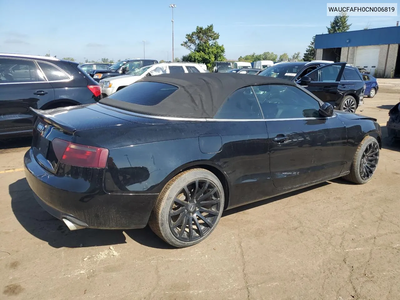 2012 Audi A5 Premium VIN: WAUCFAFH0CN006819 Lot: 71021674