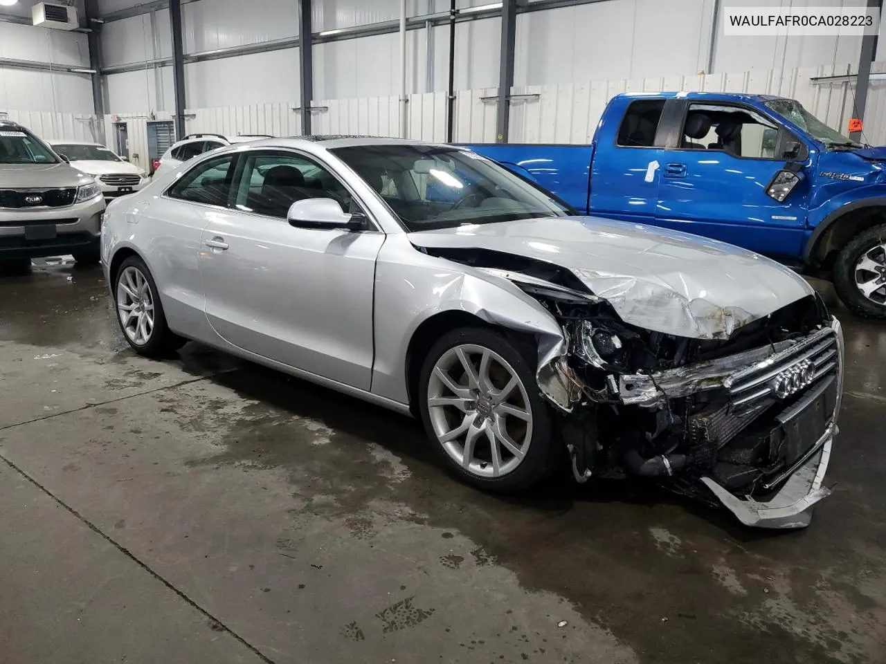 2012 Audi A5 Premium Plus VIN: WAULFAFR0CA028223 Lot: 72320164