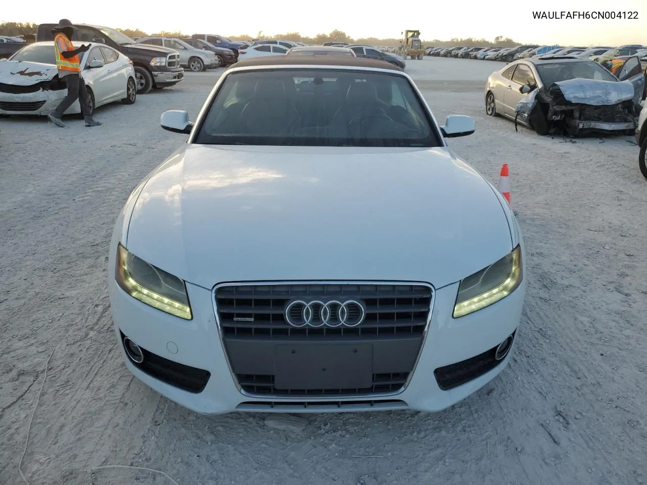 2012 Audi A5 Premium Plus VIN: WAULFAFH6CN004122 Lot: 77448434