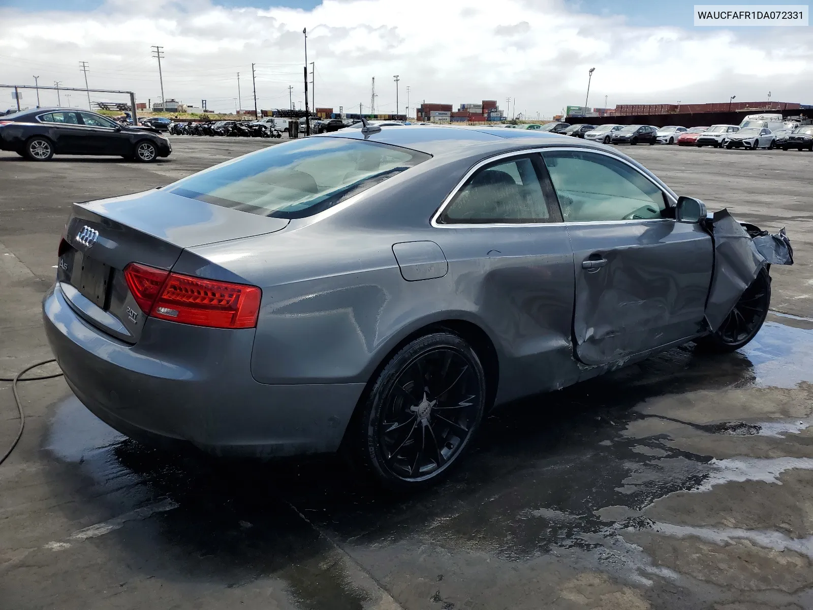 2013 Audi A5 Premium VIN: WAUCFAFR1DA072331 Lot: 55514173