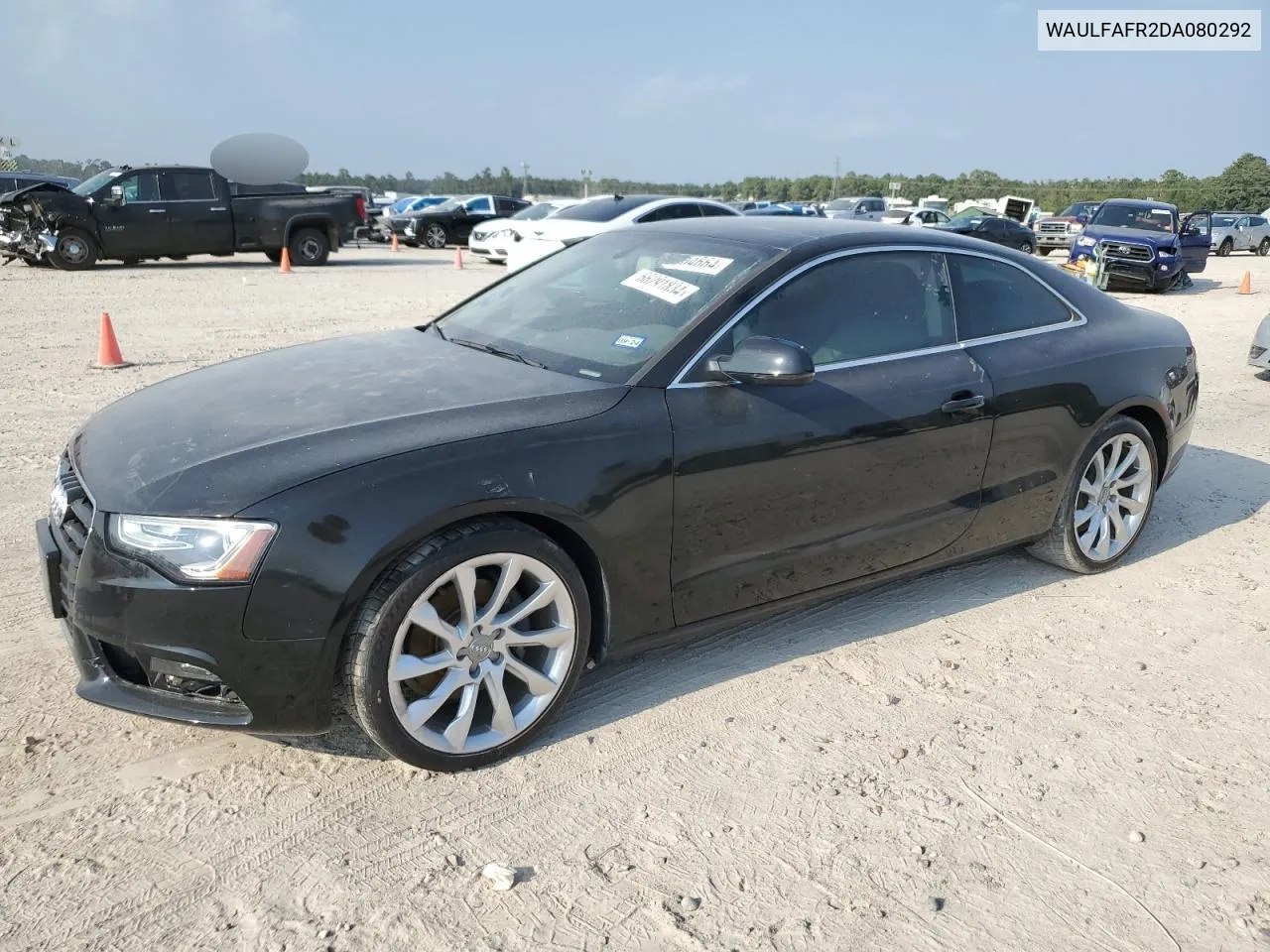 2013 Audi A5 Premium Plus VIN: WAULFAFR2DA080292 Lot: 66291834