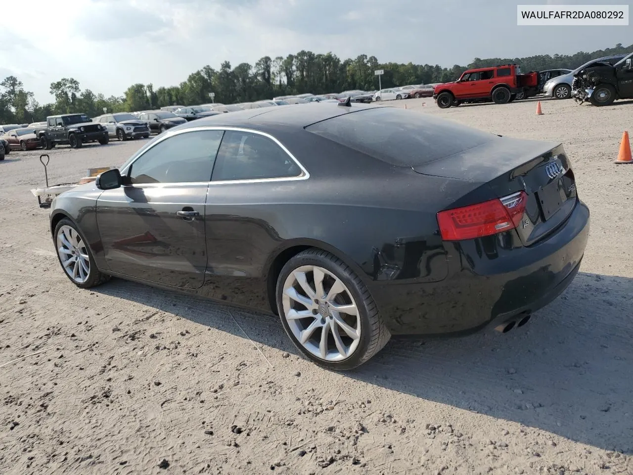 2013 Audi A5 Premium Plus VIN: WAULFAFR2DA080292 Lot: 66291834