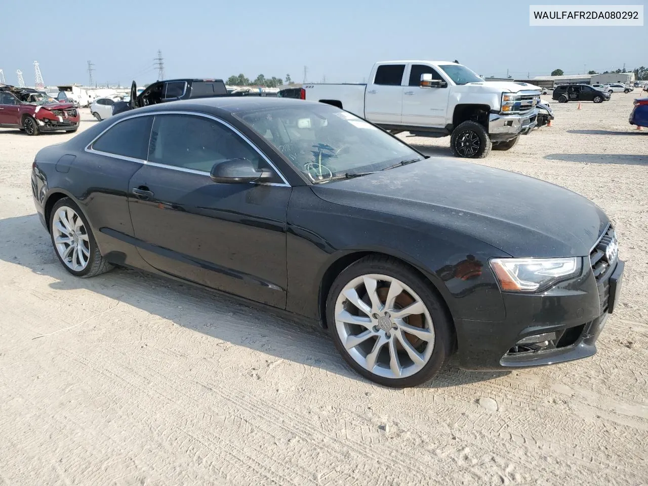 2013 Audi A5 Premium Plus VIN: WAULFAFR2DA080292 Lot: 66291834