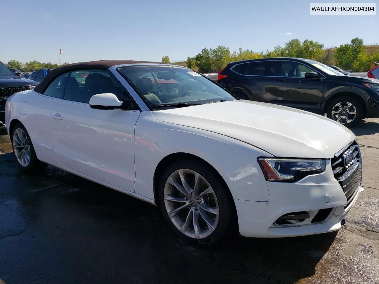 2013 Audi A5 Premium Plus VIN: WAULFAFHXDN004304 Lot: 73120184