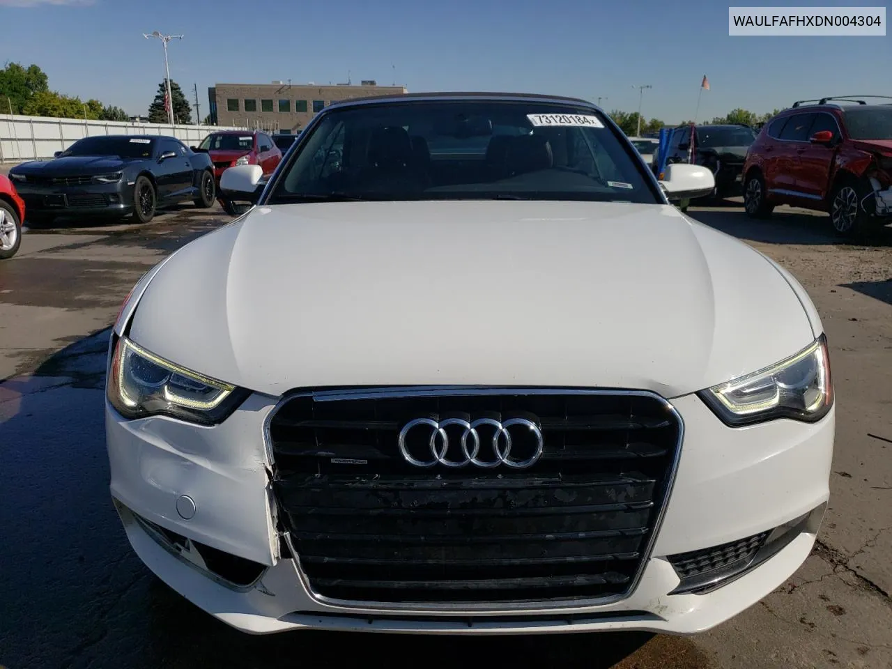 2013 Audi A5 Premium Plus VIN: WAULFAFHXDN004304 Lot: 73120184