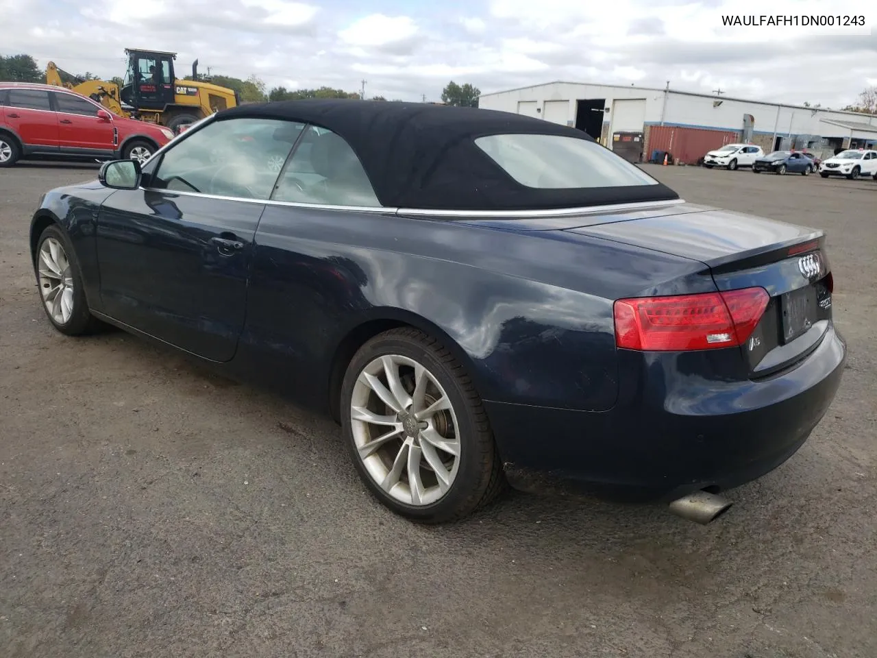 2013 Audi A5 Premium Plus VIN: WAULFAFH1DN001243 Lot: 73281754