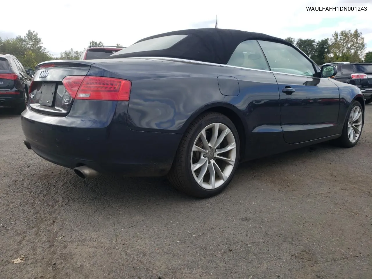 2013 Audi A5 Premium Plus VIN: WAULFAFH1DN001243 Lot: 73281754