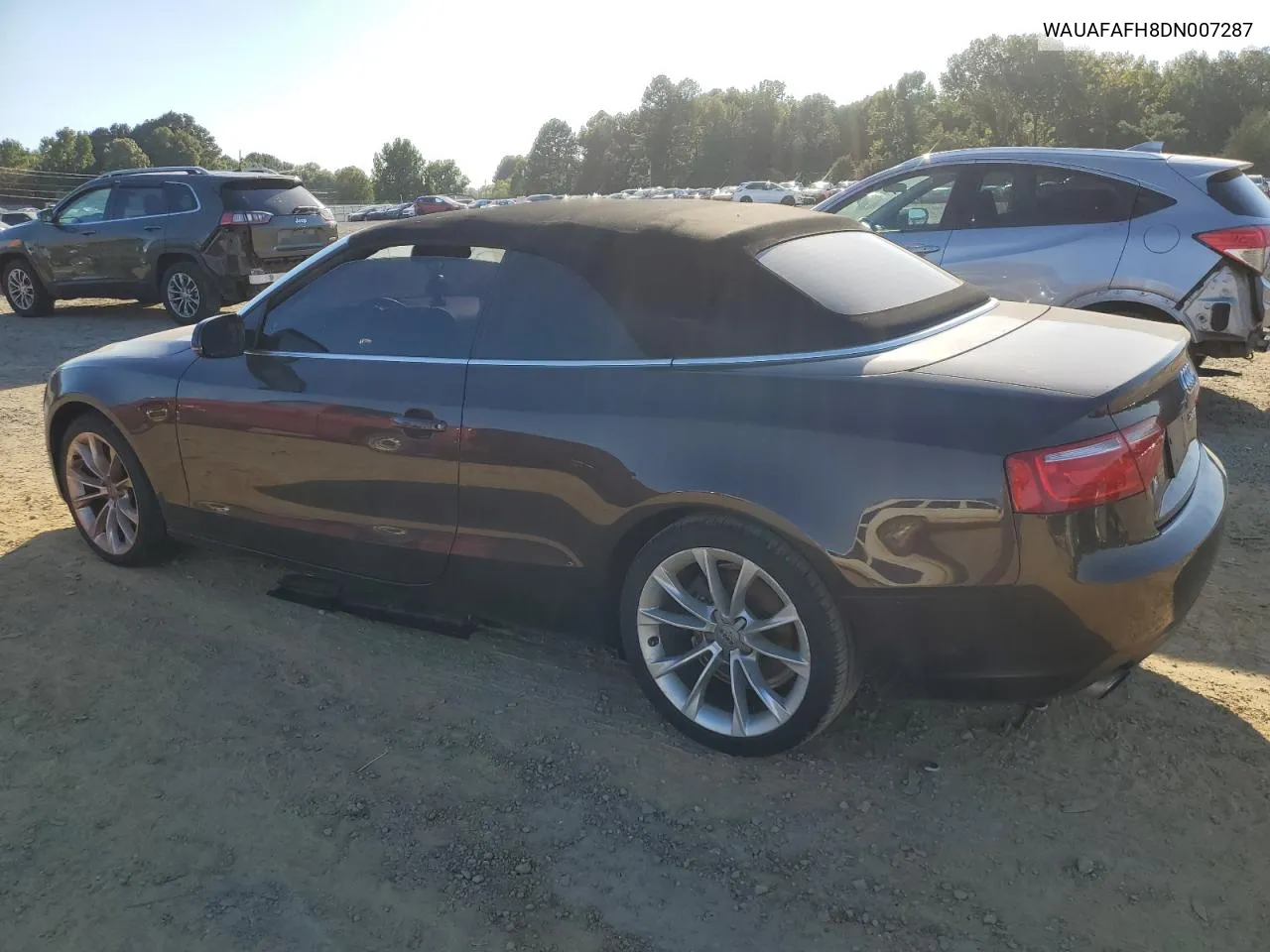 2013 Audi A5 Premium VIN: WAUAFAFH8DN007287 Lot: 73890354