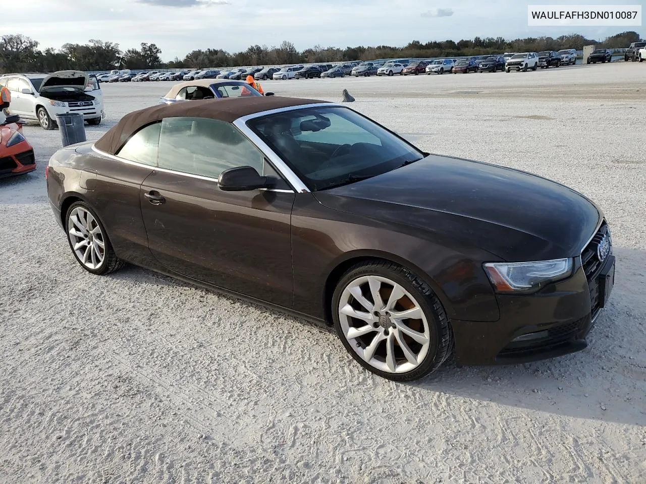 2013 Audi A5 Premium Plus VIN: WAULFAFH3DN010087 Lot: 74623054