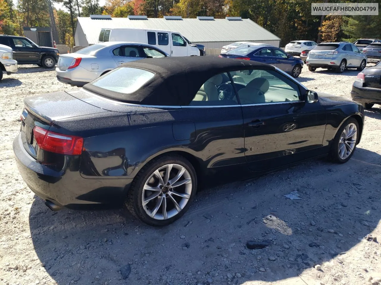 2013 Audi A5 Premium VIN: WAUCFAFH8DN004799 Lot: 74769634