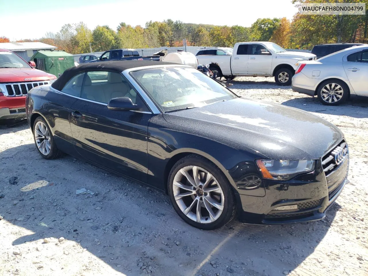 2013 Audi A5 Premium VIN: WAUCFAFH8DN004799 Lot: 74769634