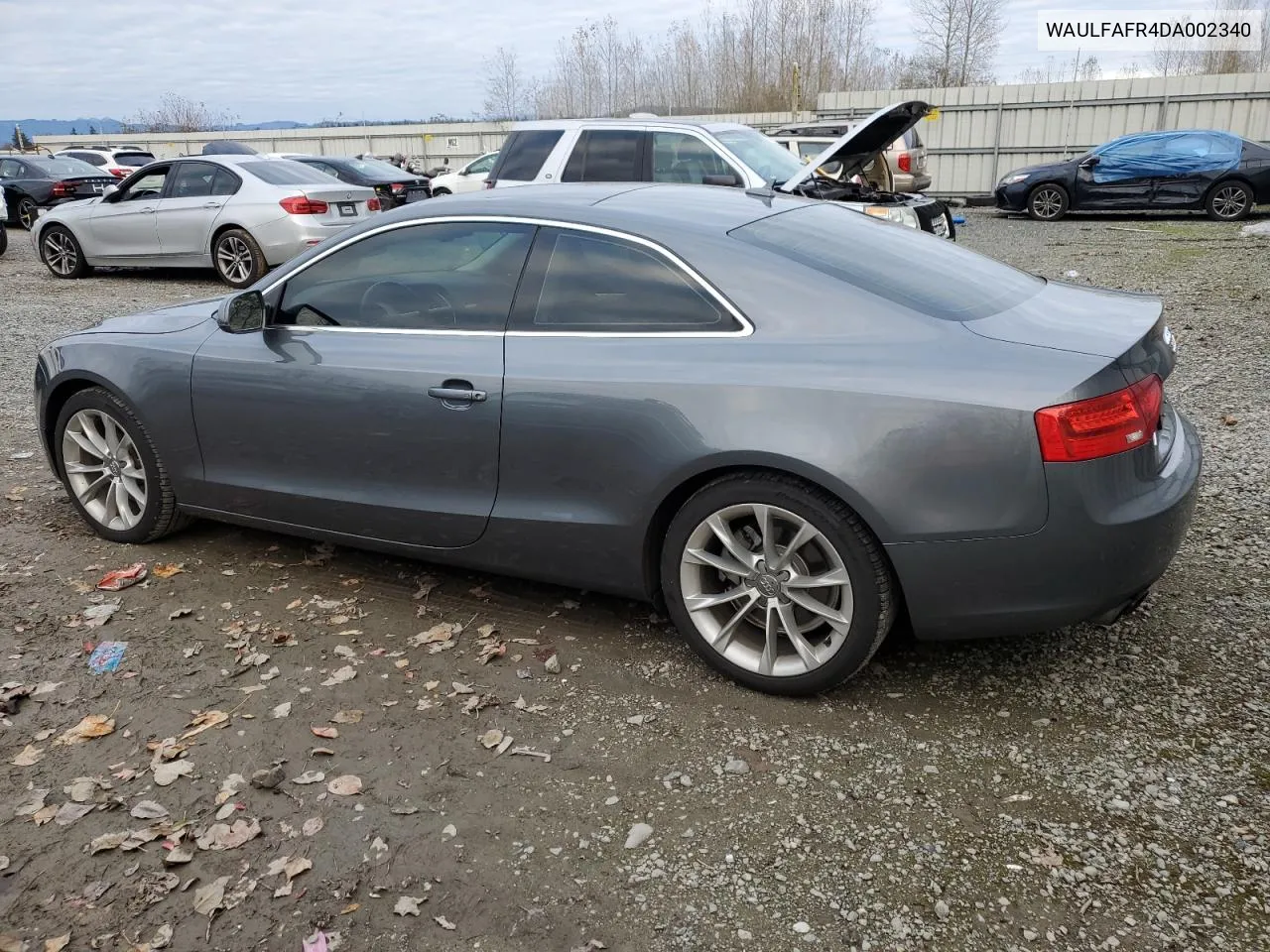 2013 Audi A5 Premium Plus VIN: WAULFAFR4DA002340 Lot: 78516824