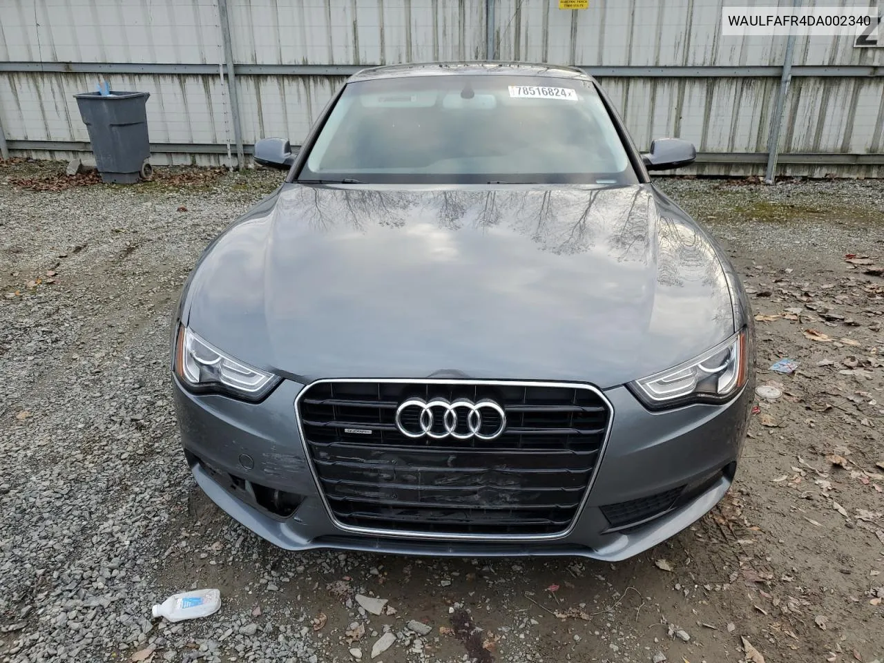 2013 Audi A5 Premium Plus VIN: WAULFAFR4DA002340 Lot: 78516824