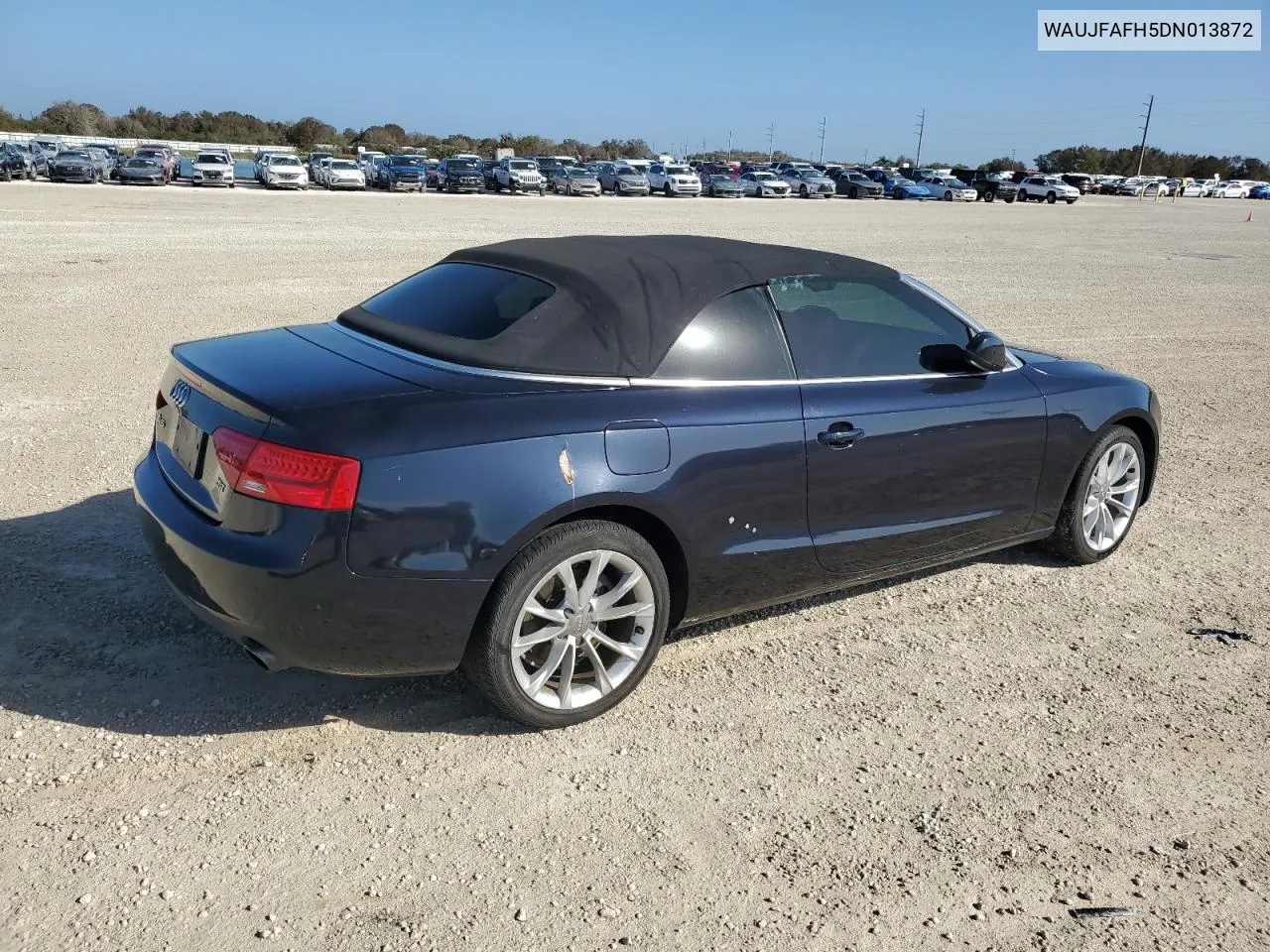 WAUJFAFH5DN013872 2013 Audi A5 Premium Plus