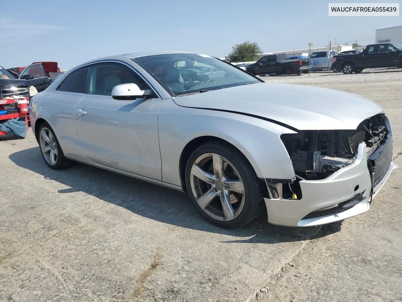 2014 Audi A5 Premium VIN: WAUCFAFR0EA055439 Lot: 66435674