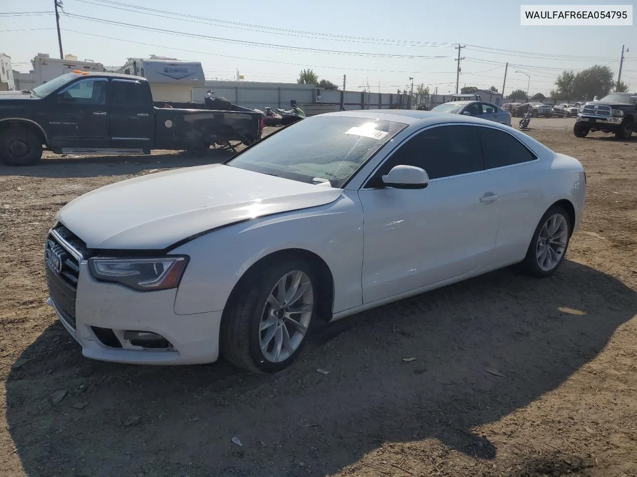 2014 Audi A5 Premium Plus VIN: WAULFAFR6EA054795 Lot: 66755244