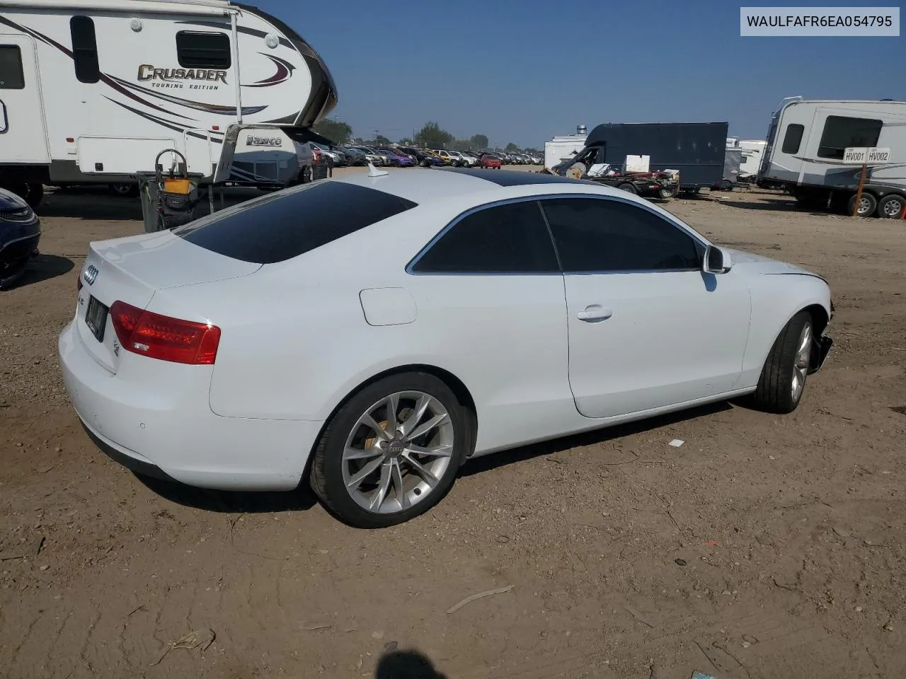 2014 Audi A5 Premium Plus VIN: WAULFAFR6EA054795 Lot: 66755244