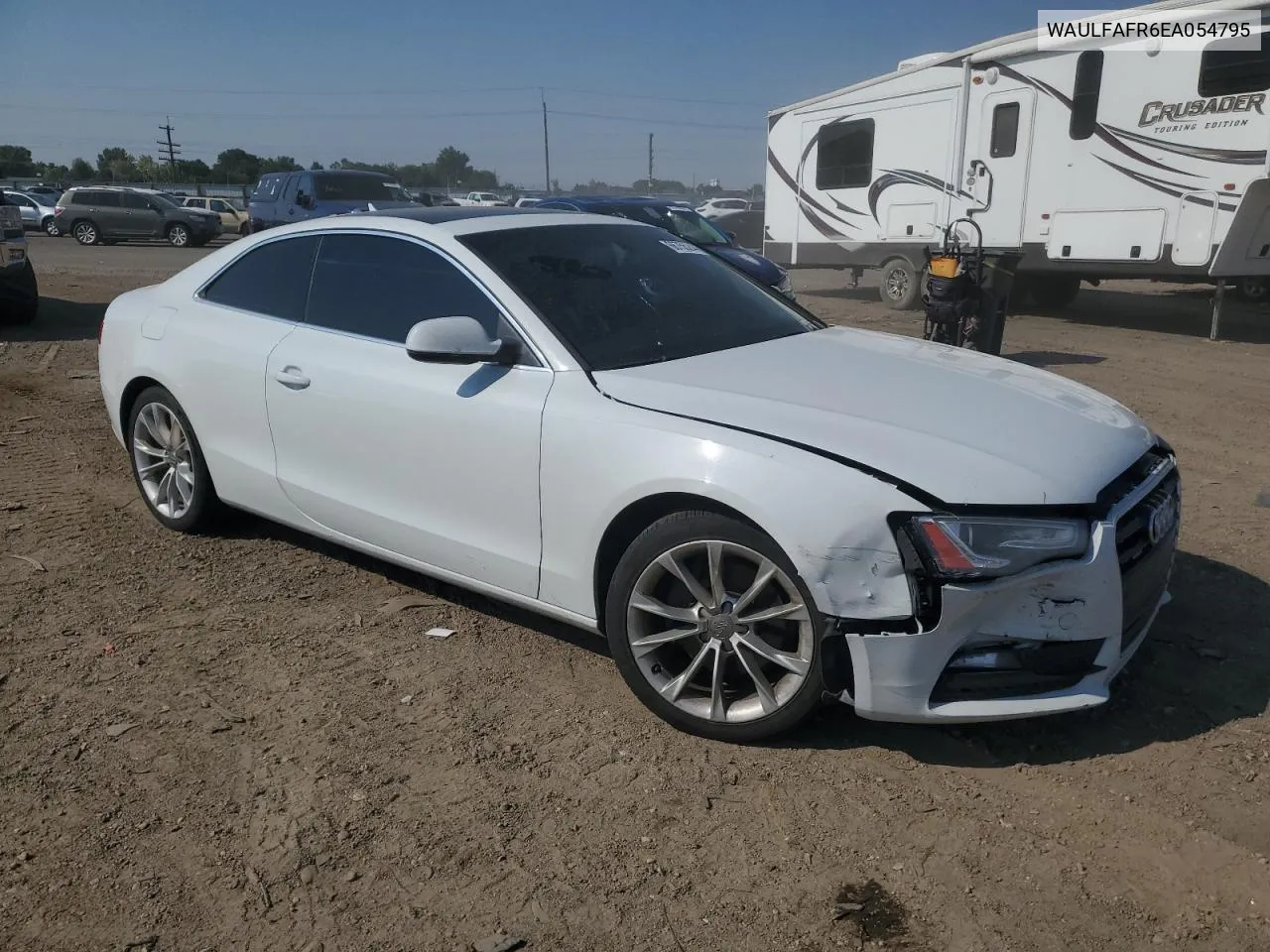 2014 Audi A5 Premium Plus VIN: WAULFAFR6EA054795 Lot: 66755244