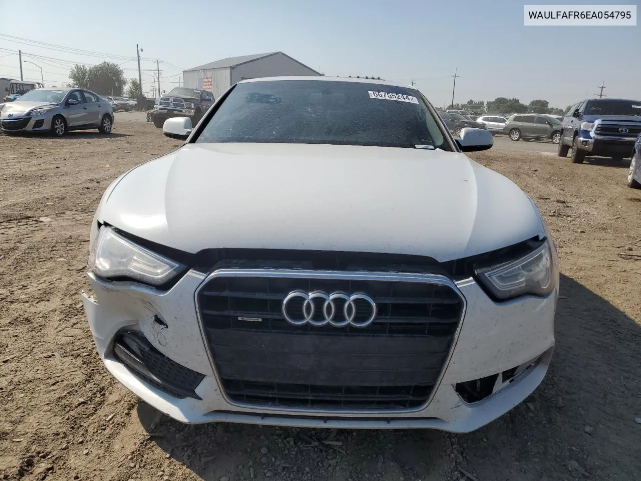 2014 Audi A5 Premium Plus VIN: WAULFAFR6EA054795 Lot: 66755244