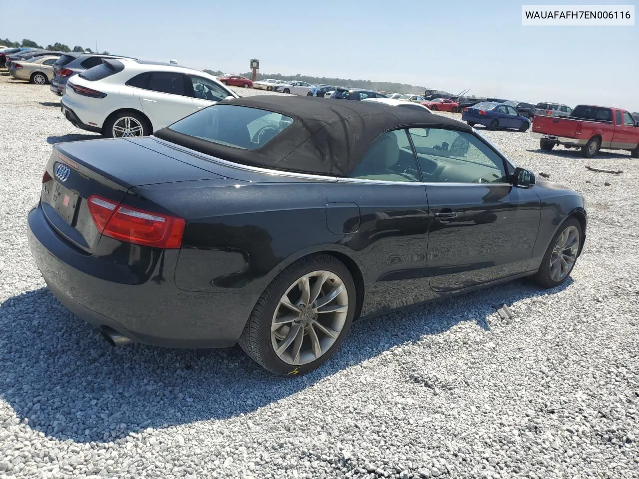 WAUAFAFH7EN006116 2014 Audi A5 Premium