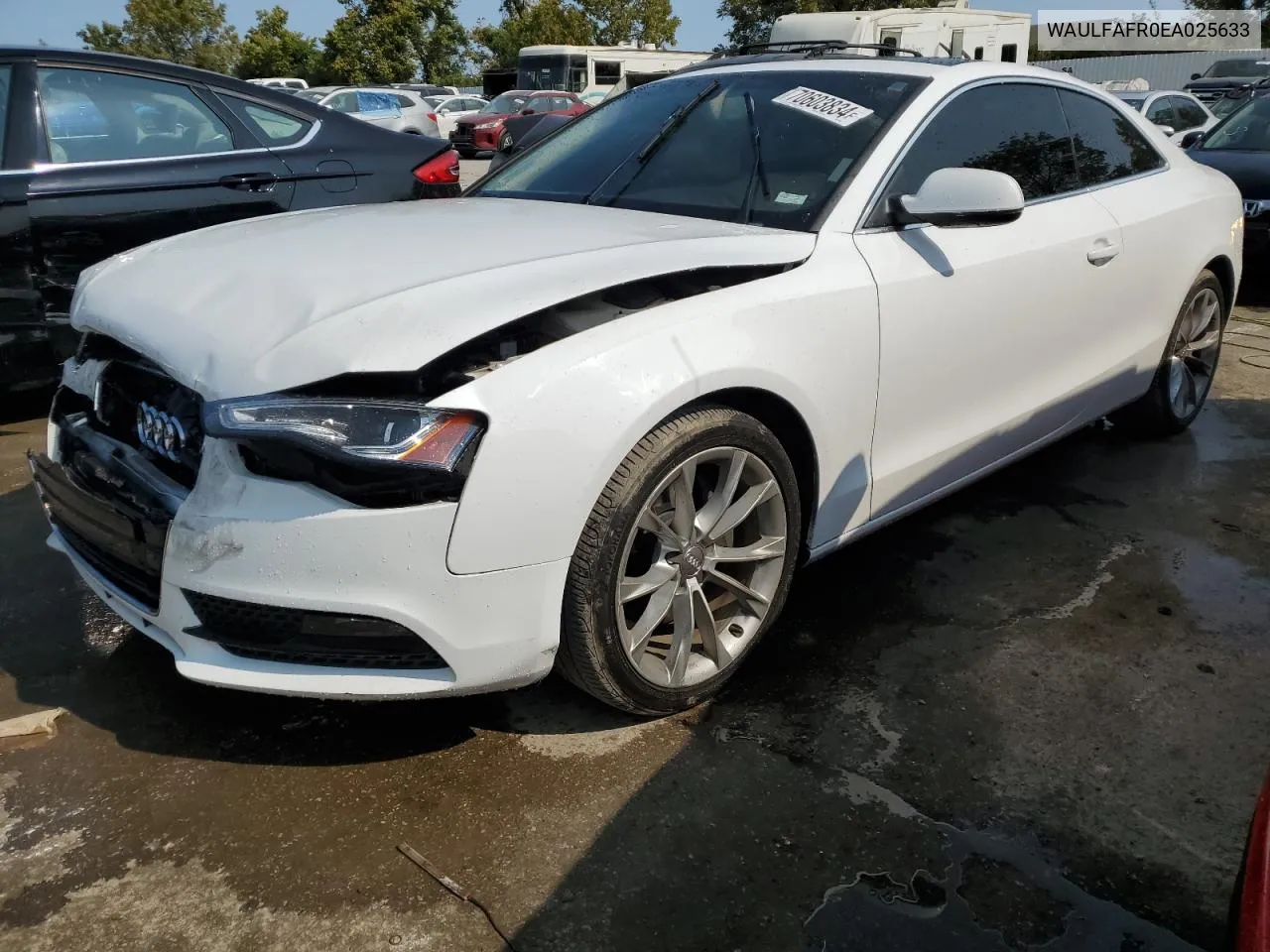 WAULFAFR0EA025633 2014 Audi A5 Premium Plus